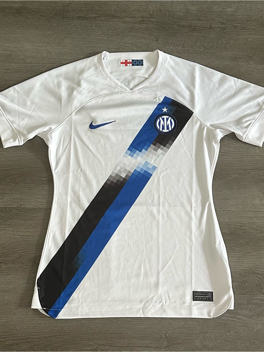 Nike Inter Milan 23/24 Slim Fit Away Boys Jersey White Size XS